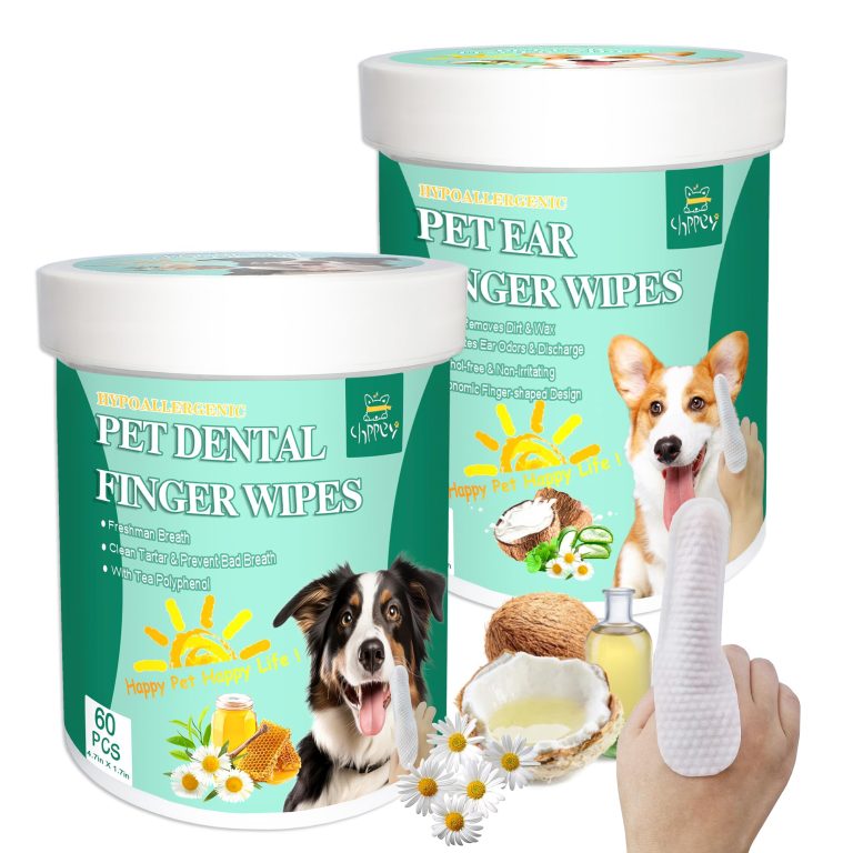 Pet Ear Wipes Finger