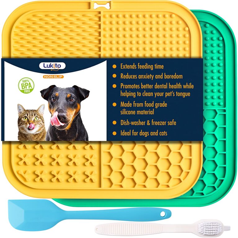 LUKITO Lick Mat for Dogs & Cats 2 Pack
