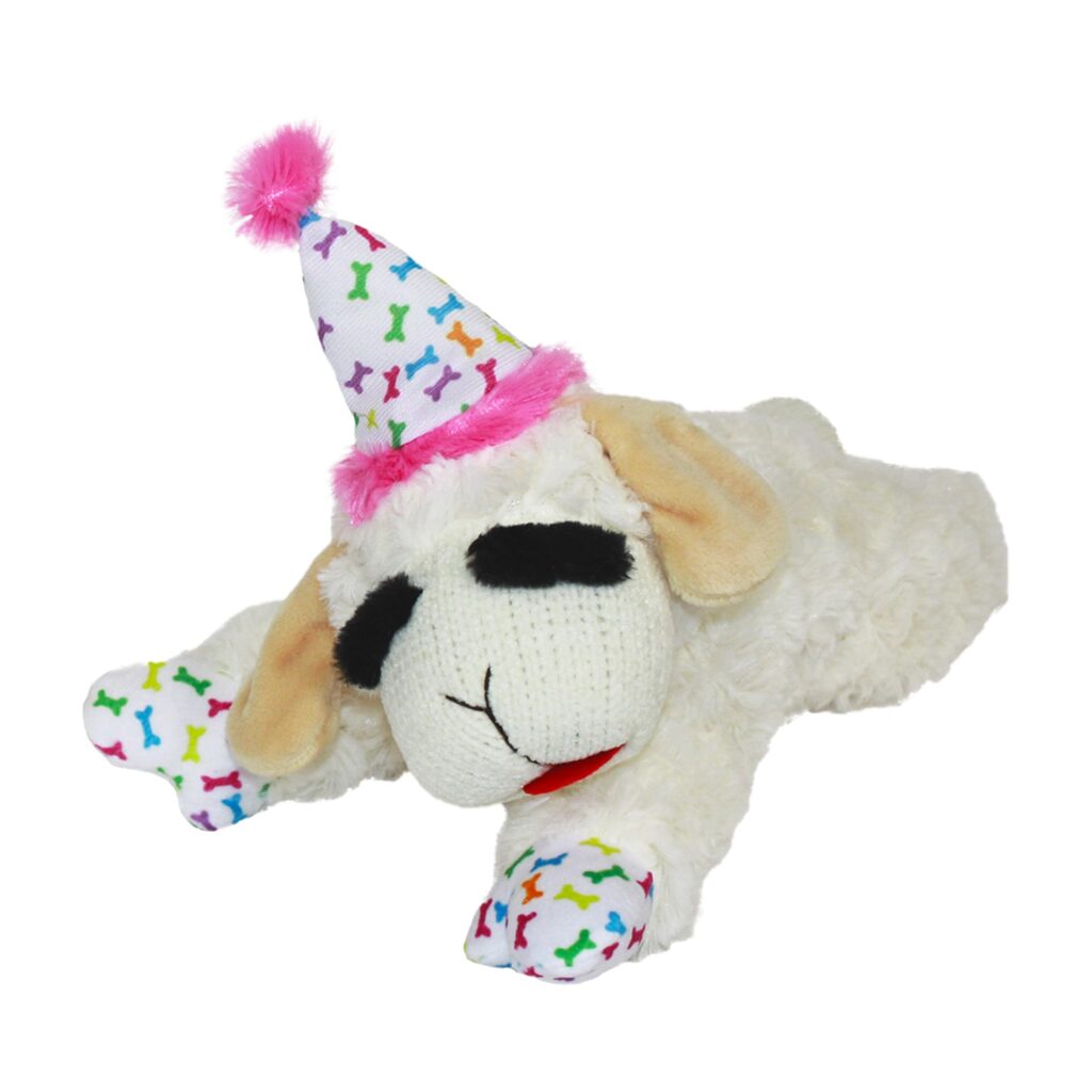 Multipet Lamb Chop Dog Plush Toy