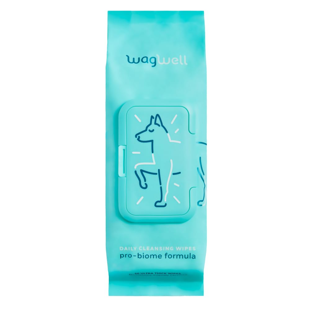 WagWell Daily Cleansing Dog Wipes