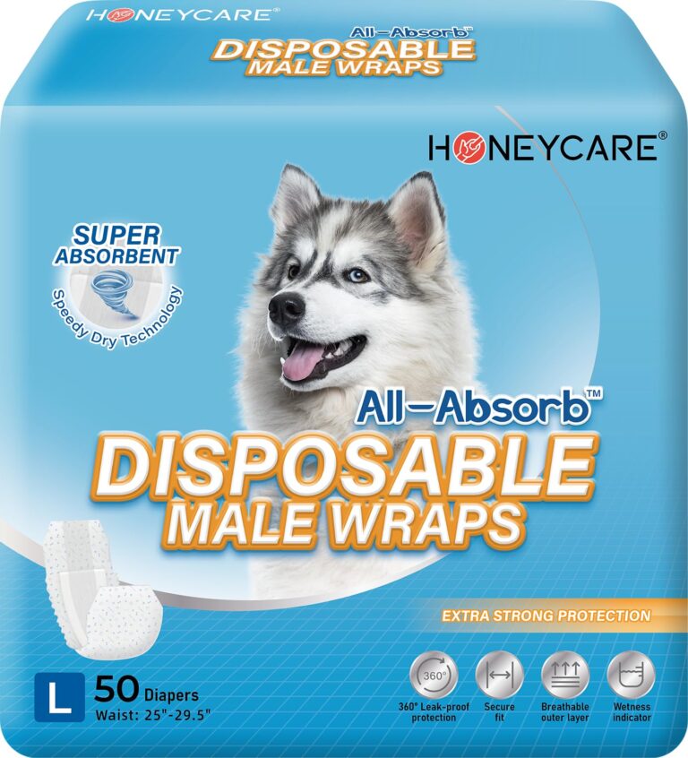 HONEY CARE All-Absorb Male Dog Wrap