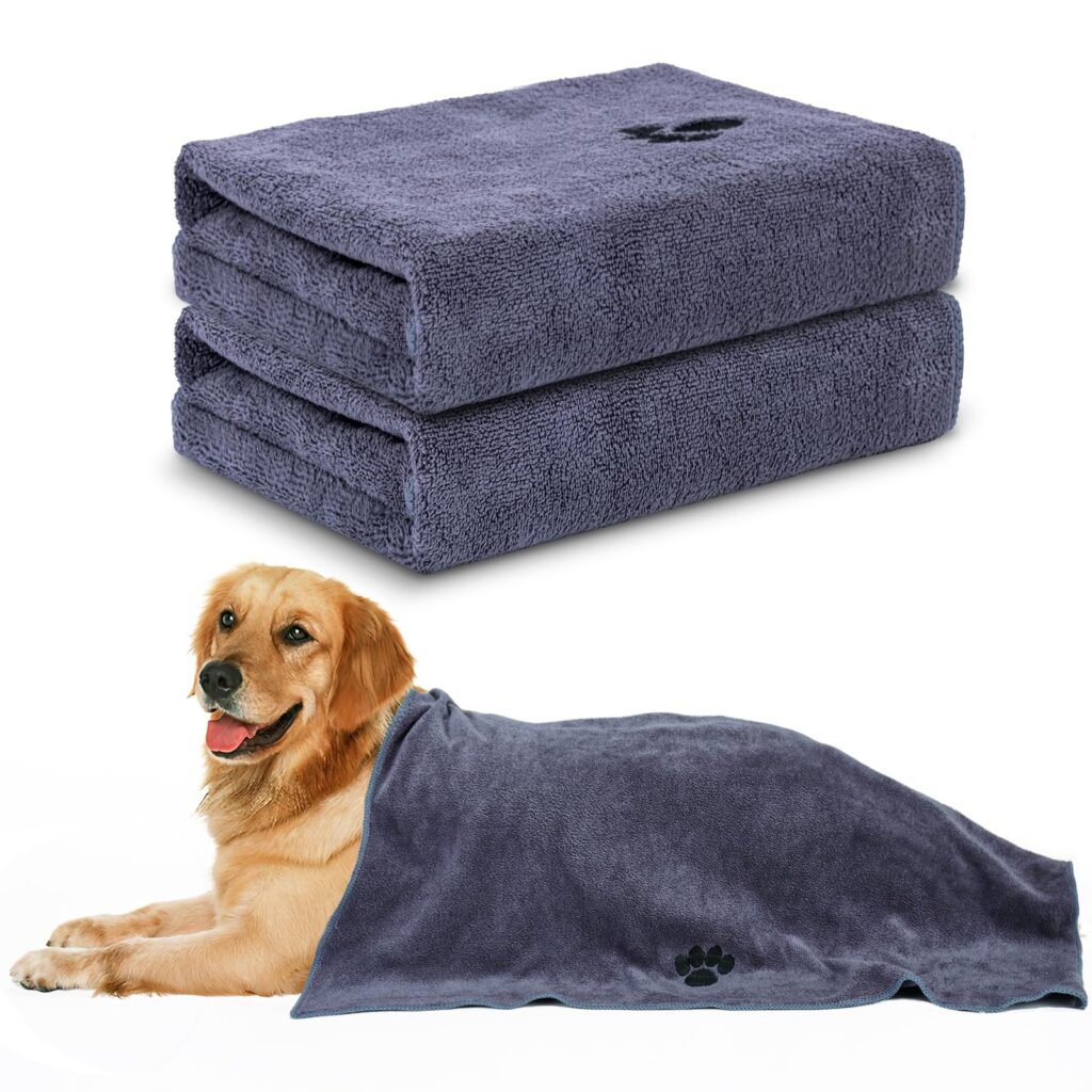 WOUSEDO Microfiber Dog Towels