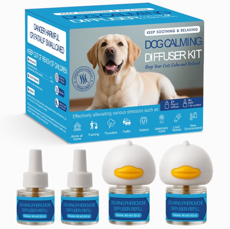 NAKESY Dog Calming Pheromones Diffuser 6 in 1 Kit
