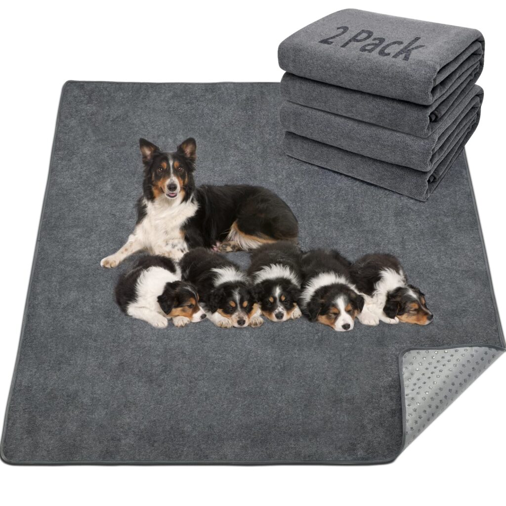 LOOBANI Extra Large Reusable Dog Mat