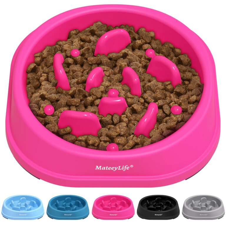 MateeyLife Slow Feeder Dog Bowls