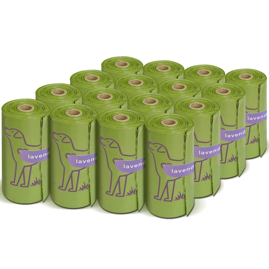 Lavender Scented Dog Poop Bags
