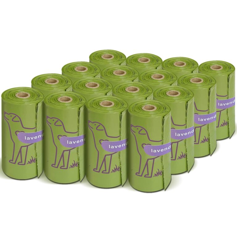 Lavender Scented Dog Poop Bags
