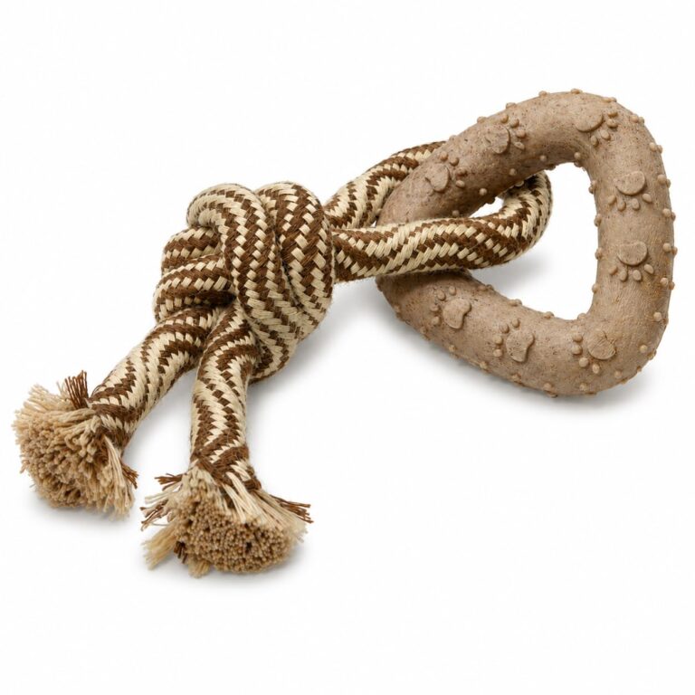 Piffu Small Dog Toy & Puppy Teething Toy
