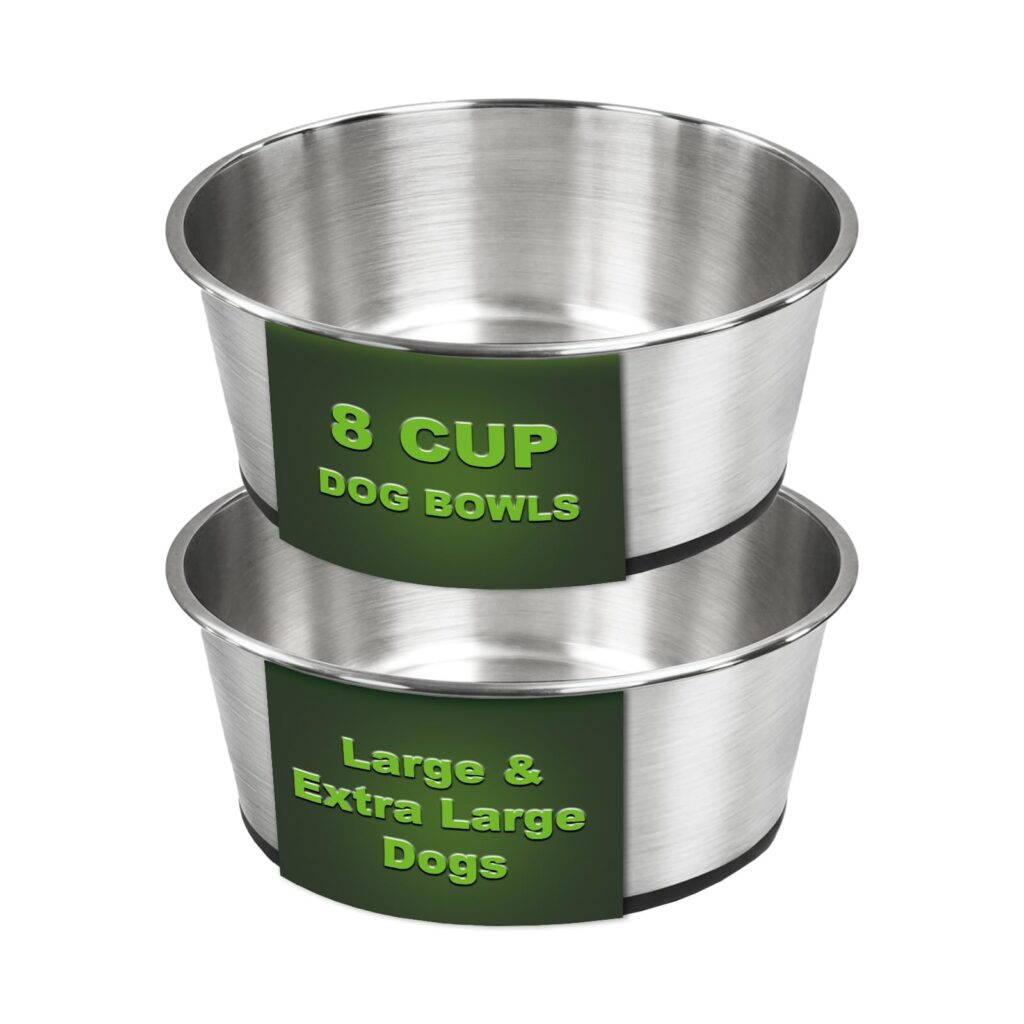 IBJWHZL Dog Bowls Set